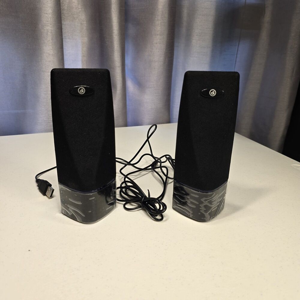 Digital Innovations AcoustiX USB Multimedia Desktop Speakers 4330100 (10A-B3)